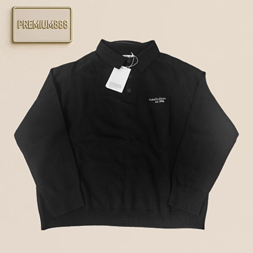 Product In Stock Acne Logo Embroidered Sweater