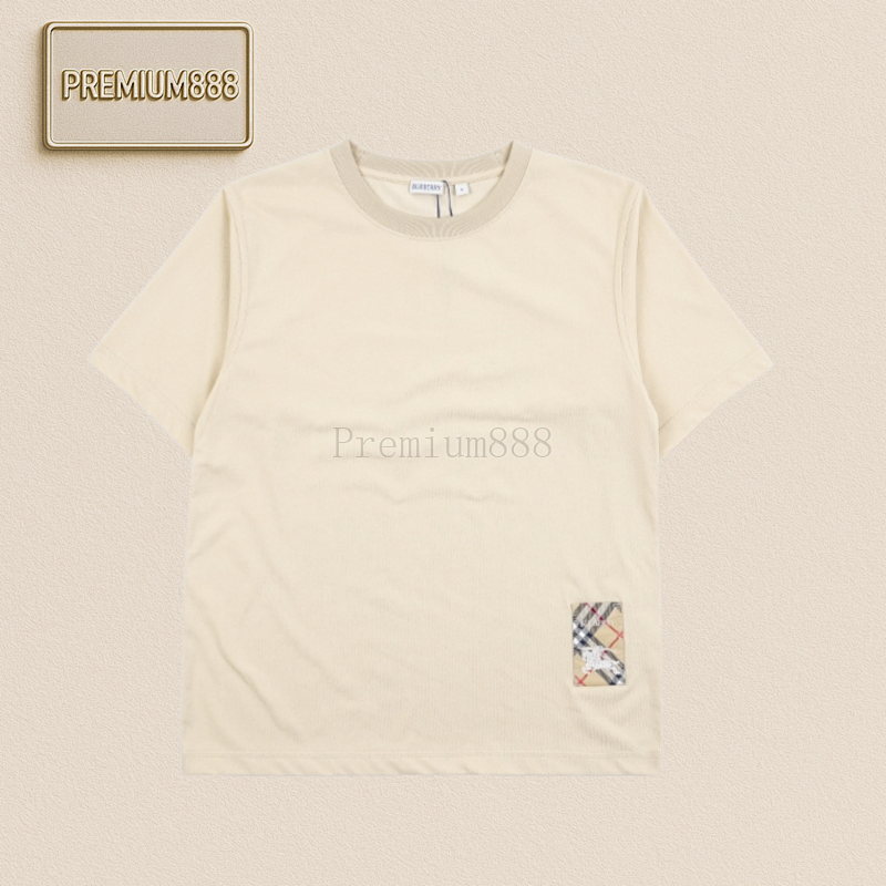 Bbr Plaid Horse Logo Short Sleeves