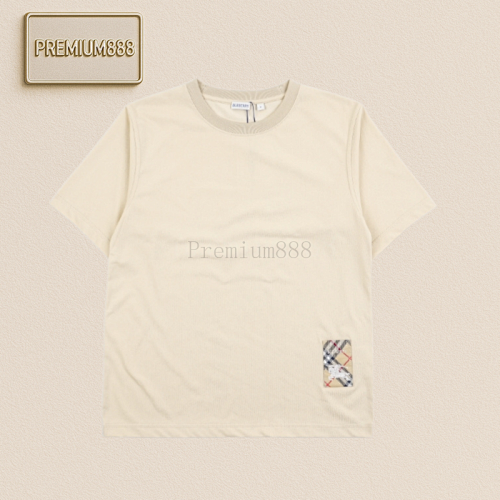 Bbr Plaid Horse Logo Short Sleeves