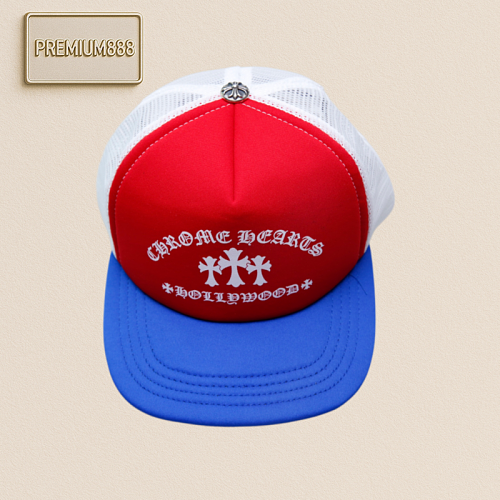 Chrome Hearts Official Limited Edition - Red White Blue Color Scheme - 30-character Border