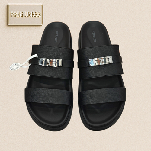 Hermès Hermes' New Men's Jackson Sandals A Stylish Bootie Made Of Cowhide Featuring An Ergonomic