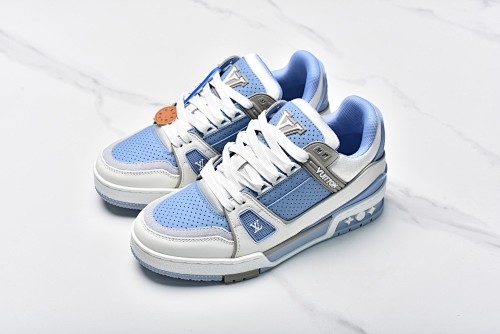 Louis Vuitton Louis Vuitton Trainer White Blue