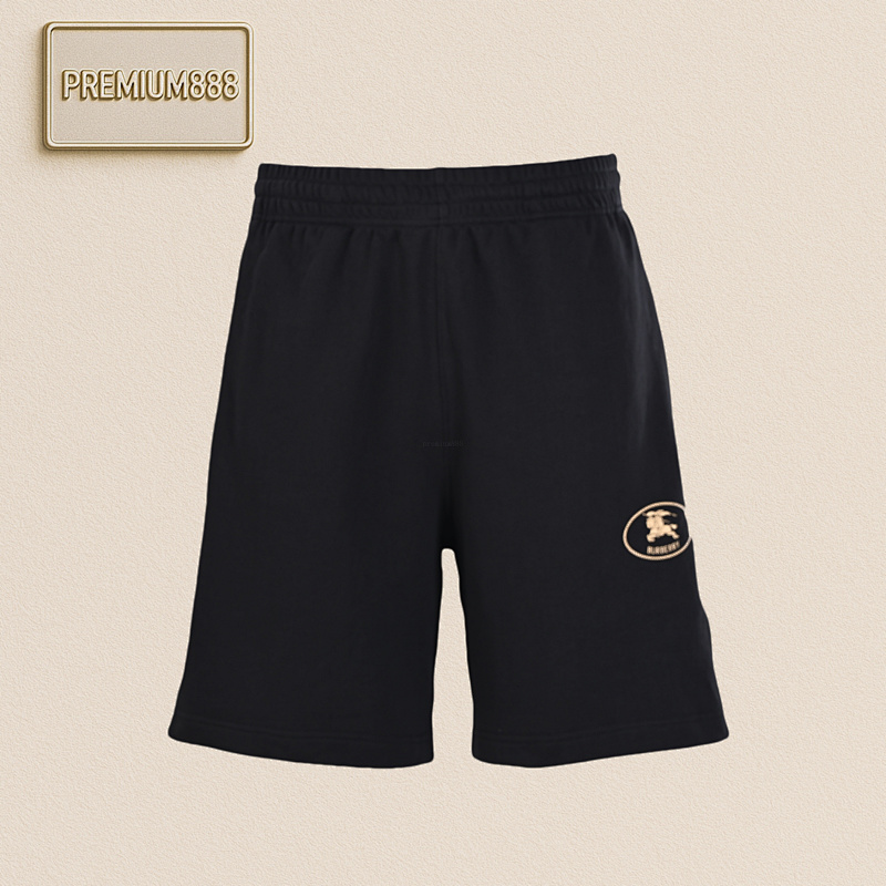 Burberry Bbr Circle Label Knight Equestrian Badge Shorts