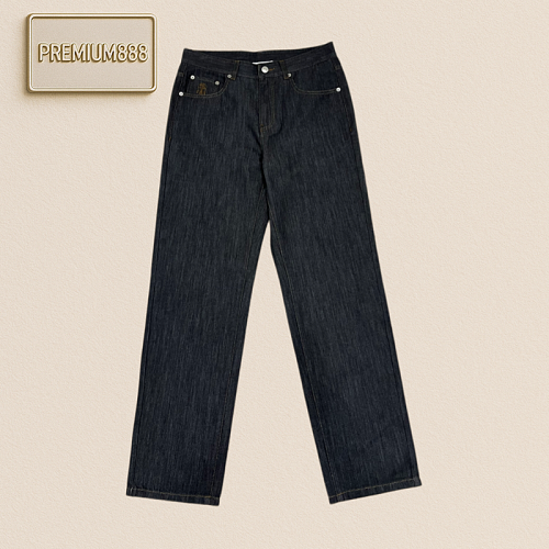 BC Brunello Casual Denim Pants With Straight Fit