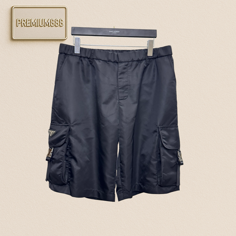 Prada Recycled Nylon Work Shorts