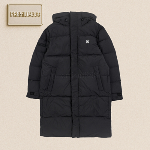 Mlb 24Fw NY Small Label Long Down Jacket