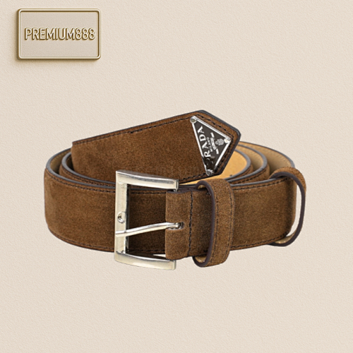 Prada Pra Da Suede Belt