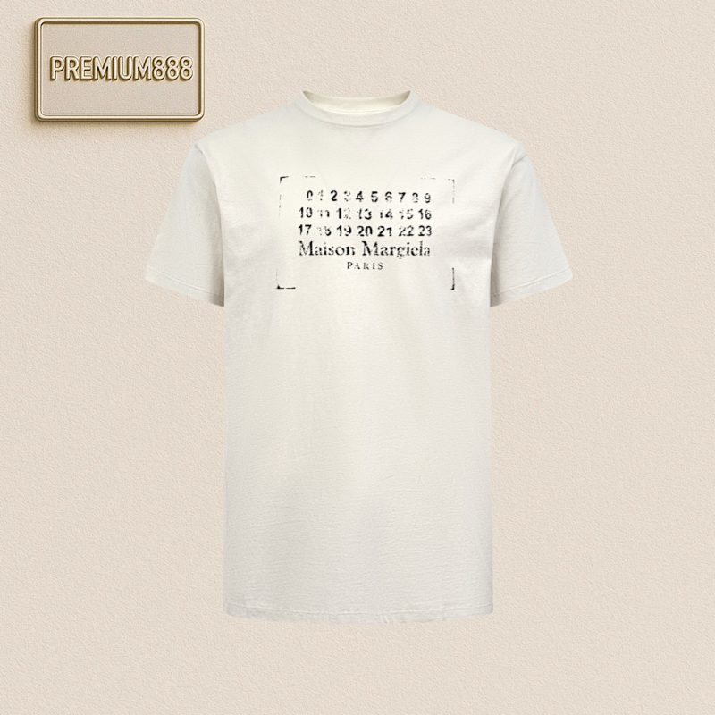 Maison Margiela Ma Ison Margiela Worn Digital Print Short Sleeves