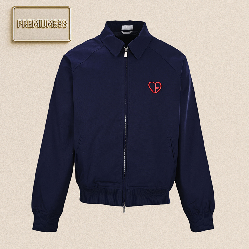 Dior Dio R CD Love Embroidered Cropped Jacket