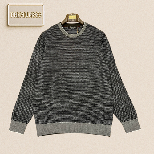Loro Piana Casual Round-neck Long-sleeve Knitted Sweater