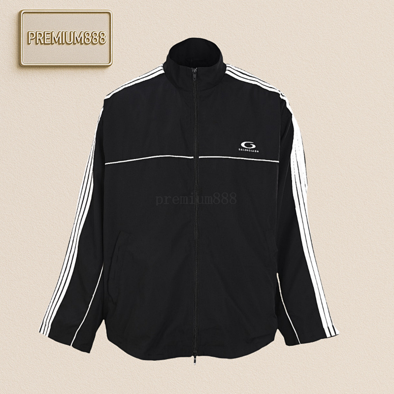 Balenciaga Blcg Ring Five Bar Set Stand Collar Jacket
