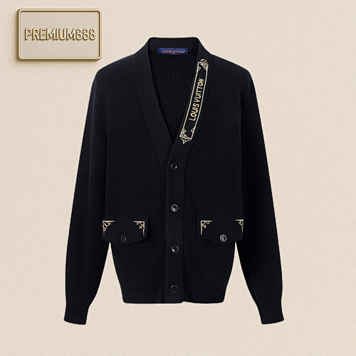 Louis Vuitton LO Uis VUITTON25SS Gold Filigree Cardigan Item