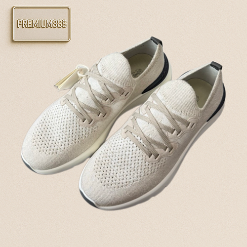BC Fabric Cowhide Patchwork Sports Shoes
