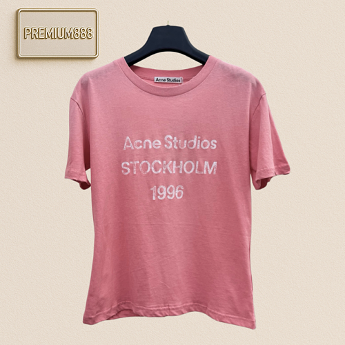 Acne Studios Mud-Dye Washed Vintage Short-Sleeved T-Shirt