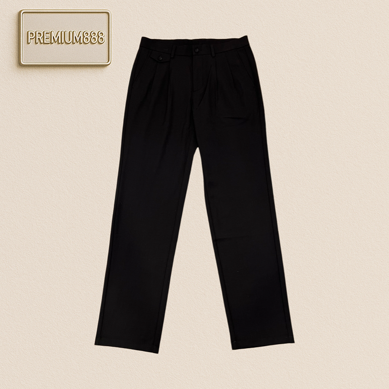 BC Brunello Three-color Double-Pieced Embroidered Casual Pants
