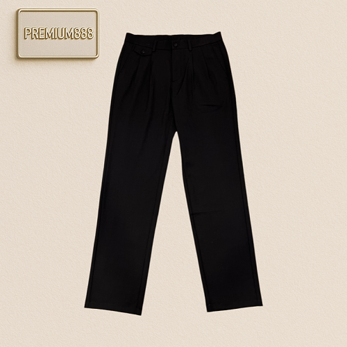 BC Brunello Three-color Double-Pieced Embroidered Casual Pants