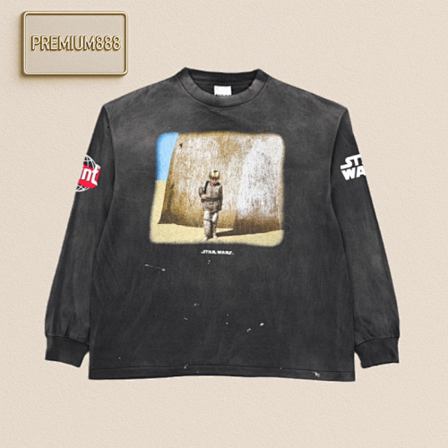 Saint Michael Anakin Skywalker Print Long Sleeve