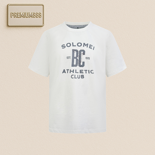Brunello Cucinelli Logo Printed Short-sleeved Shirt