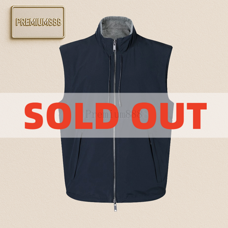 Zegna Microfiber Double-sided Brezza Vest
