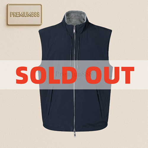 Zegna Microfiber Double-sided Brezza Vest