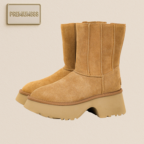 Ugg Fishman Thick-soled Pencil Boots With A 5cm Thick Sole