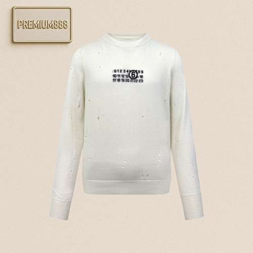 Off-White Maison Margiela Digital Cutout Sweater