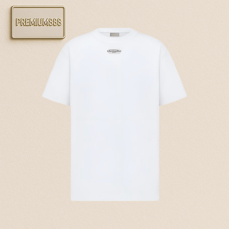 Dior Woven Label Small Logo - Short Sleeve
