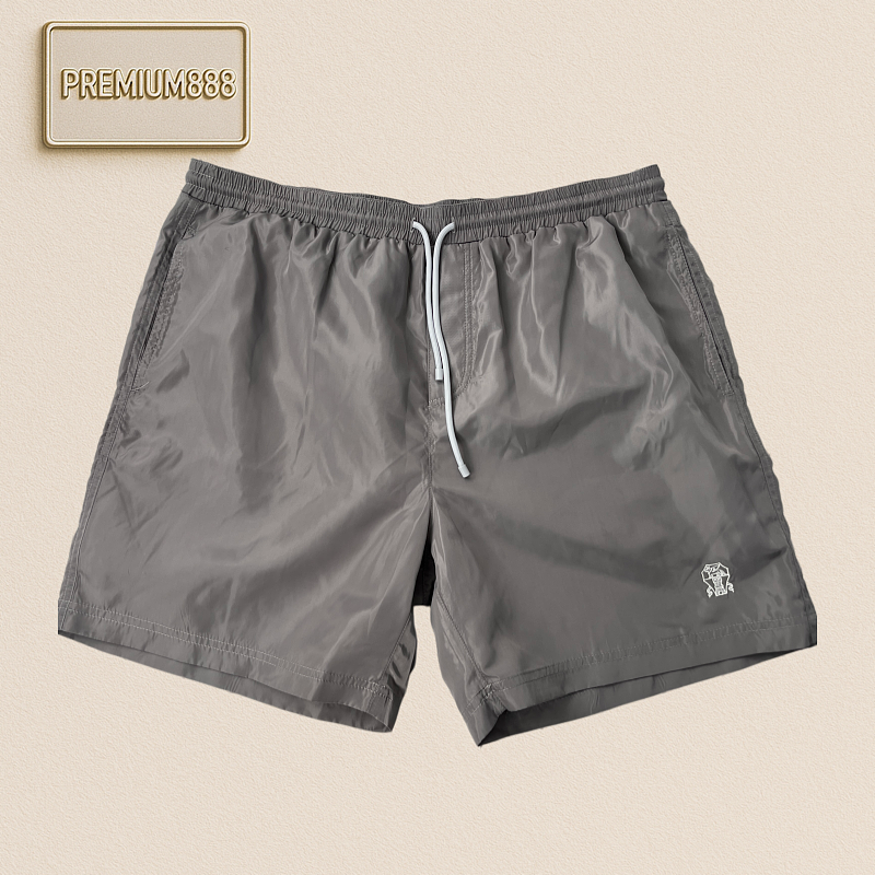 BC High-Measure Embroidery Pattern Short Pants