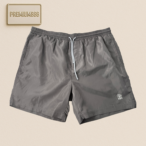 BC High-Measure Embroidery Pattern Short Pants