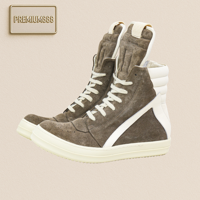 Rick Owens Water-blended Grain Surface Cowhide Material And The Stitch Spacing Are All Perfectly Repl
