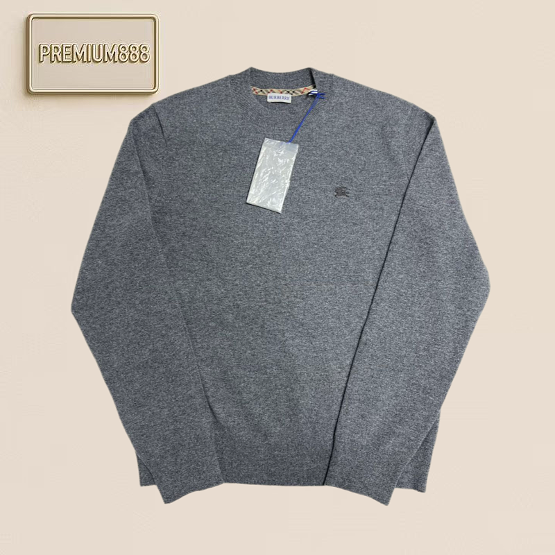 Bbr Check-patterned Warhorse Sweater With Round Neck