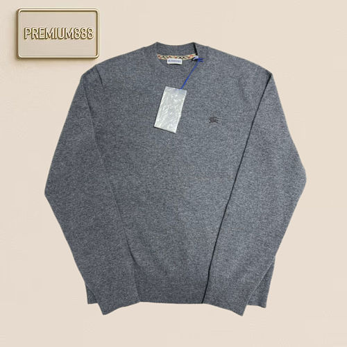 Bbr Check-patterned Warhorse Sweater With Round Neck