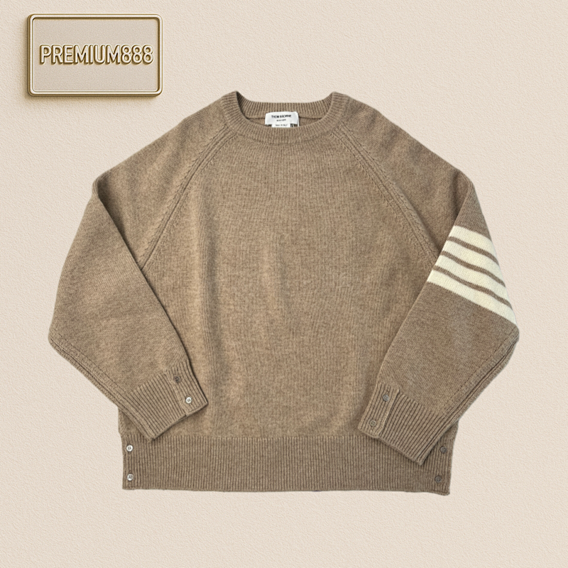 Thom Browne Short Full Fur Round Neck