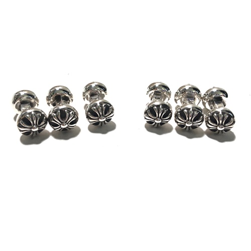 Chrome Hearts CH Rome Hearts Sterling Silver Cufflinks