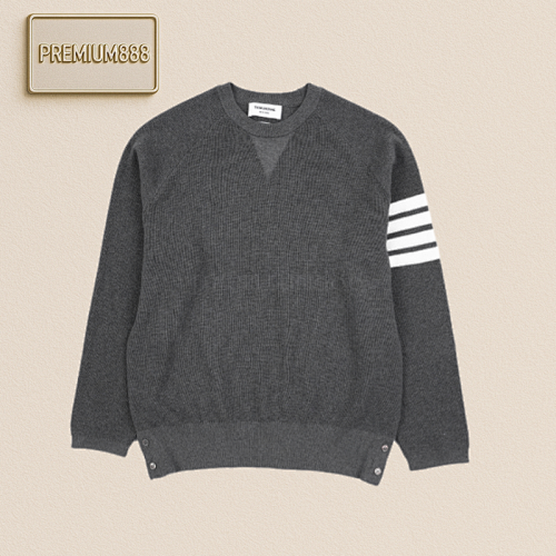 TB 25Fw Neckline Triangular Round Neck Sweater