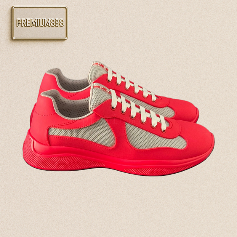 Prada America's Cup Casual Sneakers A Brand-new Upgrade In