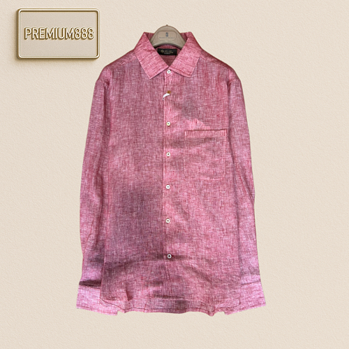Loro Piana Linen Short-sleeved Shirt