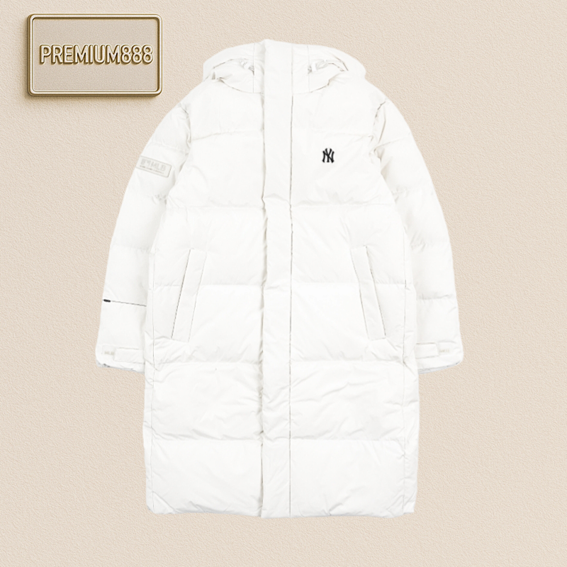 Mlb 24Fw NY Small Label Long Down Jacket
