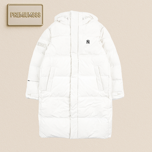 Mlb 24Fw NY Small Label Long Down Jacket