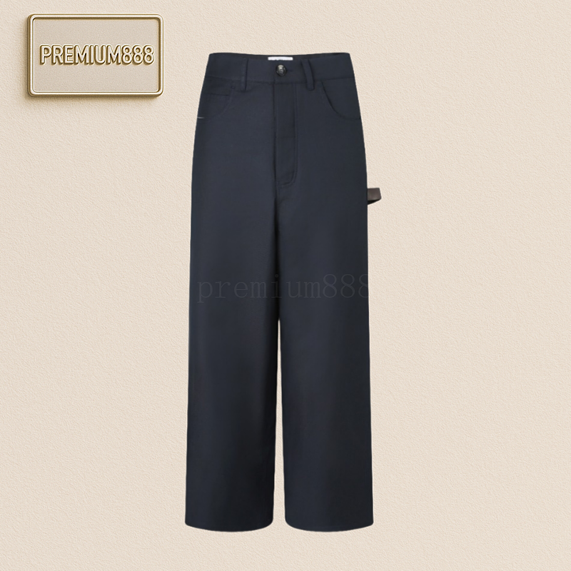 Loewe Cotton Twill Workwear Trousers