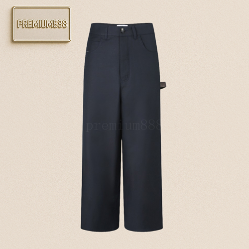 Loewe Cotton Twill Workwear Trousers