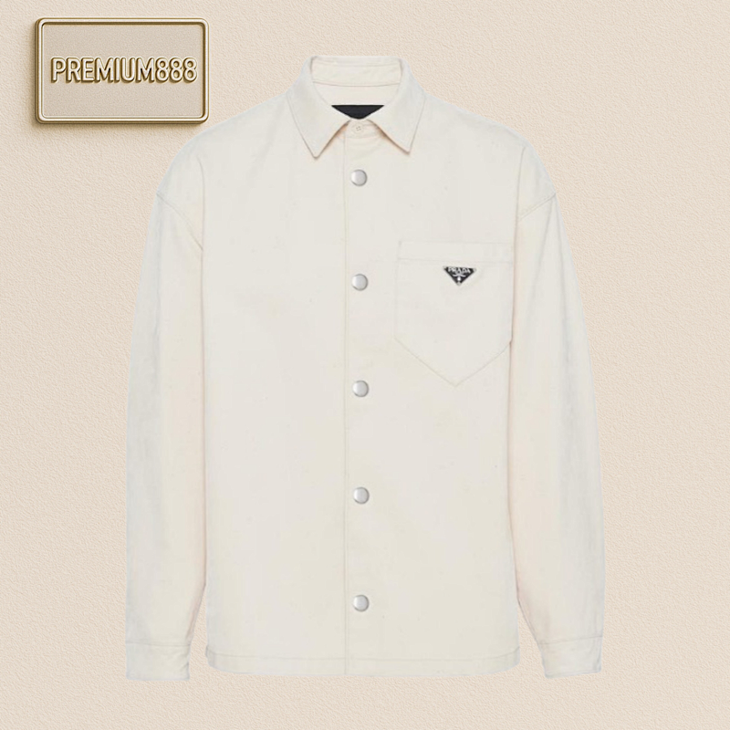 Prada Customized Slub Cotton Denim