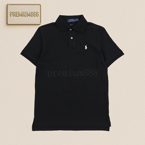 Ra Lph Lauren Black Polo