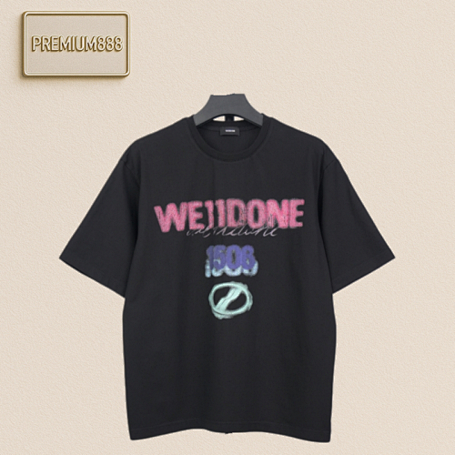 26we11 Couple Blurred Logo T-shirt
