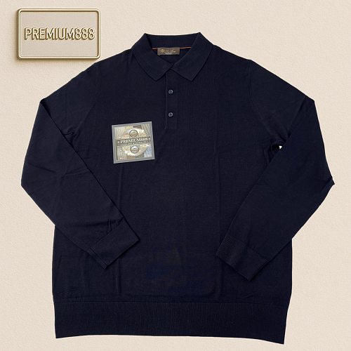 LP Autumn Winter New Collection Icewish - King's Gift Series - Wool Polo Shirt With Long S