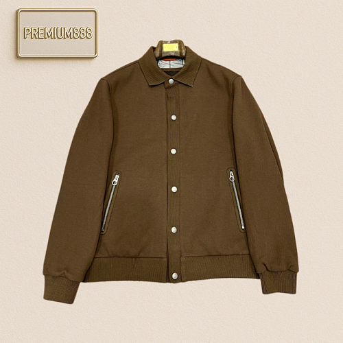 Loro Piana No. Yoo Pianya Collar Buttoned Baseball Casual Jacket