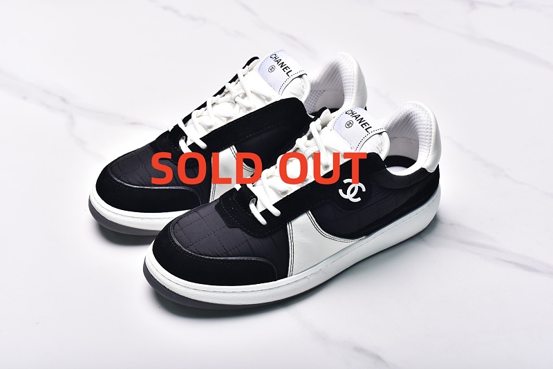 Chanel Wool Skateboard Shoes Foreign Trade Version On The New Black And White Panda