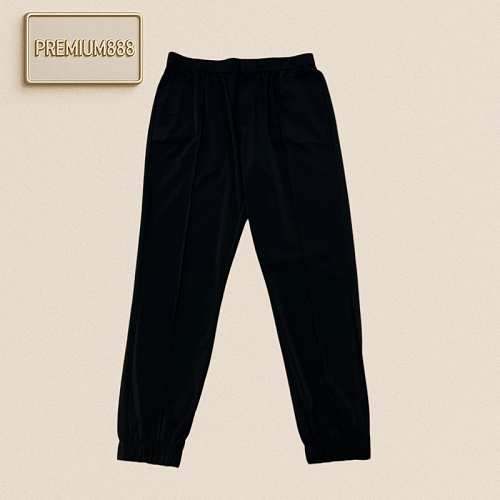 Zegna Jenia Quick-Dry Striped Casual Pants