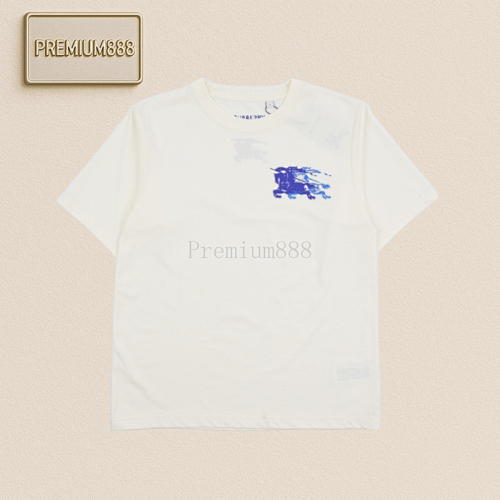 Burberry Bu Rberry Gradient Horse Print Short Sleeves Kk11206D