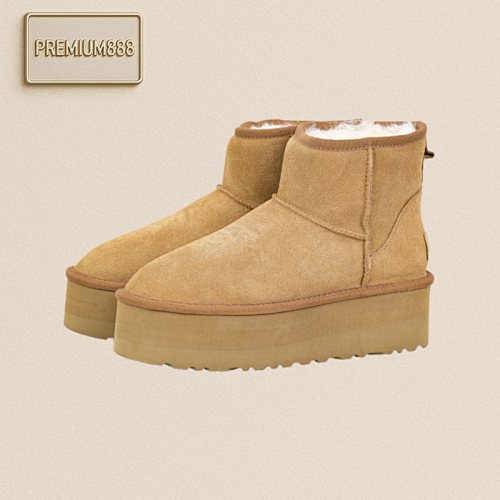 Ugg Classic Mini Mid-calf Thin Sole For Both Men And Women